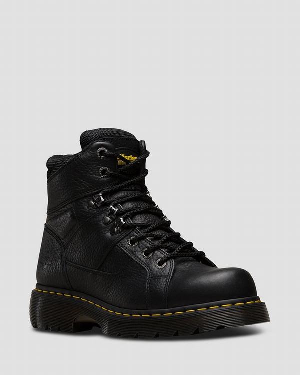 Dr Martens Dámské Pracovní Boty Ironbridge Steel Toe Černé, CZ-179364